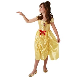 Metamorph Kostüm Disney Prinzessin Belle Classic Kostüm für Kinder, Offizielles Kinderkleid zum Disney Märchenfilm ‚Die Schöne und das B gelb