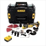 DeWalt DCS 355 NT Akku Oszillierer 18V Brushless + 1x Akku 5,0Ah + TSTAK + 36 tlg. Zubehör - ohne Lader