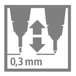Stabilo sensor Fineliner schwarz