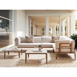 Beliani Lounge Set 6-tlg. Beige