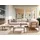 Beliani Lounge Set 6-tlg. Beige
