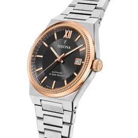 Festina My Swiss Time Quarz Edelstahl 40,0 mm F20036/3