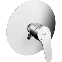 Einhand-Brause-Batterie Hansamix 0185 Fertigmontageset, chrom