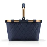 Reisenthel carrybag frame rhombus midnight gold