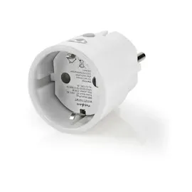 Nedis Schuko-Steckdose 10 A Weiß 1 St.