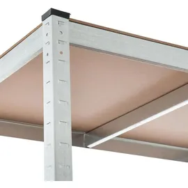 Estexo Lagerregal Metall 180x90x40 cm grau