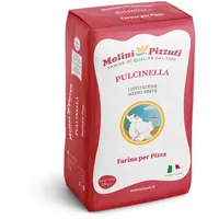 Molini Pizzuti Pulcinella Farina per Pizza Mehl Typ 0 Pizzamehl W260 25Kg