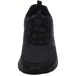 KANGAROOS Unisex KN-Jessy Sneaker, Jet Black/Mono, 37 EU