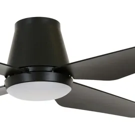 LUCCI AIR Aria CTC 122 cm Deckenventilator schwarz mit LED-Licht