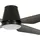LUCCI AIR Aria CTC 122 cm Deckenventilator schwarz mit LED-Licht