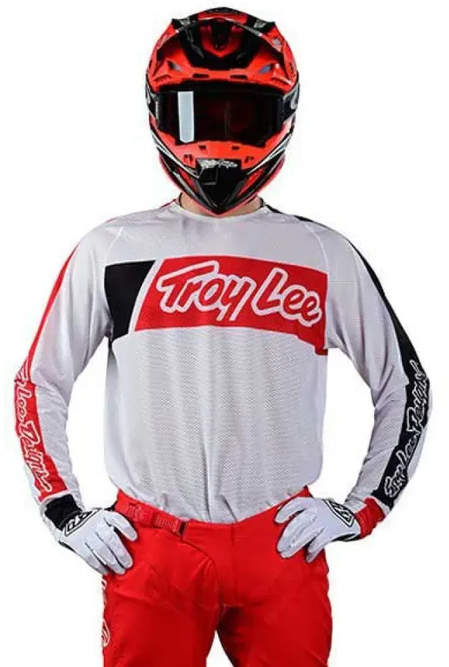 Troy Lee Designs Se Pro Air Vox Langarm-trikot - White - 2XL