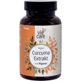 Viecare Kurkuma Kapseln hochdosiert aus 95% Curcuma Extrakt (90 Kapseln) – vegane Curcuma Kapseln