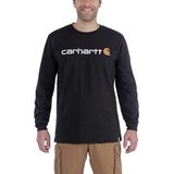 CARHARTT Logo Shirt, Schwarz, XXL