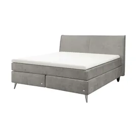 Ruf Boxspringbett Aurelia ¦ grau ¦ Maße (cm): B: 170 H: 114