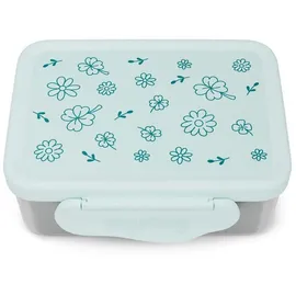 ergobag Edelstahl Brotdose Blumen,