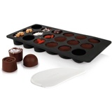 Boska Chocowares Choco Praline Starter-Set 2-tlg. Schokoladenform Schwarz 20 cm