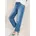 High Waist Barrel Leg im Loose Fit mid Blue wash 26 26W 28L