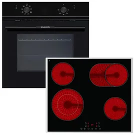 Wolkenstein ECO Umluftgrill + PKM Elektrokochfeld Zweikreis Bräterzone 60cm