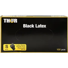 Abena Re-Seller GmbH Thor Black Latex, puderfrei, S