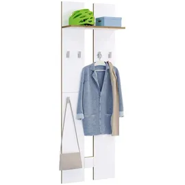 VCM Wandgarderobe Salia Weiß