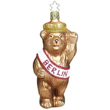 INGE-GLAS Weihnachts-Hänger Berliner Bär