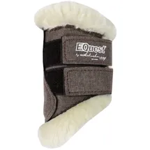 EQuest Softgamasche speziell für Mini-Shetty, 2er Set Mocha