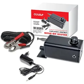 Grillpeter Drehspieß 74 cm Edelstahl silber