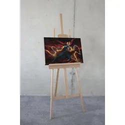 Komar Leinwandbild »Doctor Strange Sorcerer Supreme - Größe 60 x 40 cm«, Disney, (1 St., 60 x 40 cm (Breite x Höhe), Keilrahmenbild mit Echtholzrahmen, Kinderzimmer Komar Farbe Rahmen: braun + Farbe Bild(er): bunt