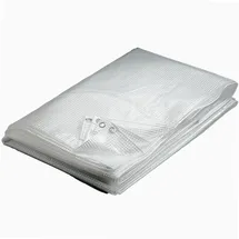 WERKA PRO Transparente Folie 4 x 8 m Transparent