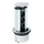 Gtv Tischsteckdose 100 mm Silber 3 St.