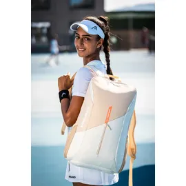 Head Tour Backpack Tennisrucksack, Kamille/weiß, 25L