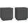 vidaXL Nachtschrank 40 x 34 x 45 cm Grau