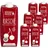 Beckers Bester Kirsch-Nektar Fruchtnektar 6x 0,75 l
