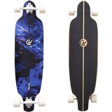 Coasto, Agat 38", Longboard, Blau Schwarz, 38", Unisex-Adult