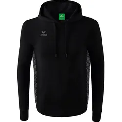 ERIMA Herren Essential Team Kapuzensweat, black/slate grey, 152