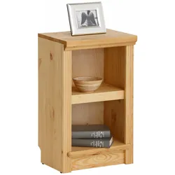 Standregal HOME AFFAIRE "Soeren Stege", beige (gelaugt, geölt), H:67cm, Regale, Aus massiver Kiefer, Maße (B/T/H:) 40/29/67 cm