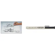 Pentel Radierstift Hyperaser ZE32-YO weiß, 1 St.