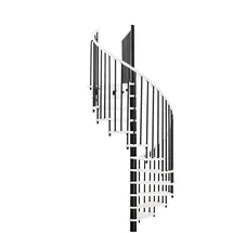 Minka Spindeltreppe 38 - 305,5 cm Holz/Metall