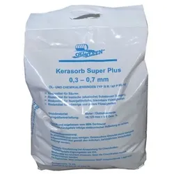 Granulat Kerasorb Super Plus, Öl- und Chemikalienbinder, chemisch inert, feine Körnung, 10 kg Sack