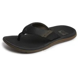 REEF Herren Santa Ana Sandale (Größe 44, schwarz)