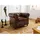 Massivmoebel24 Sessel Chesterfield Leder 105 x 75 x 82 cm Braun