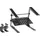 Pronomic LS-210 Deluxe Laptopständer DJ Notebookstativ Laptop Stand (Höhenverstellbar, inkl. Befestigungsklammern, zusätzliche Ablagefläche, ideal für DJs & Musiker, Material: Stahl) Schwarz