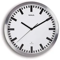 Wanduhr MAULpilot 30RC inkl. Batterie
