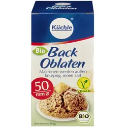 Küchle Bio Back Oblaten 50mm 37G