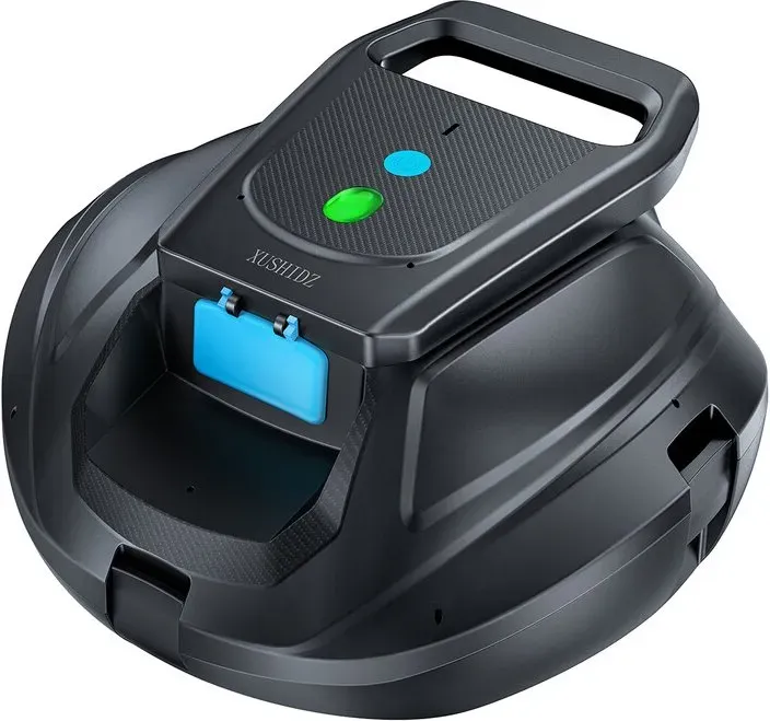 XUSHIDZ Poolreinigungsroboter SP1, 130 Minuten Laufzeit, One-Touch-Start, Auto-Parkfunktion, ideal für oberirdische Pools sowie Inground-Pools mit flachem Boden, bis zu 861 sq ft