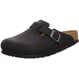 Birkenstock Boston Nubukleder geölt schwarz 39