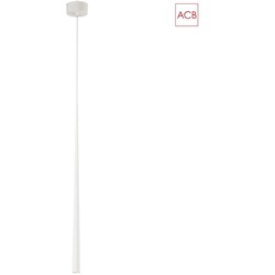ACB LED Pendelleuchte BENDIS 3562, Aufbau-Version, 5W 3000K 600lm, weiß ACB-C356220B
