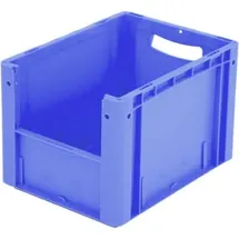 Bito Lagertechnik Sichtlagerkasten Polypropylen 400x300x270 mm blau