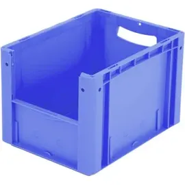 Bito Lagertechnik Sichtlagerkasten Polypropylen 400x300x270 mm blau