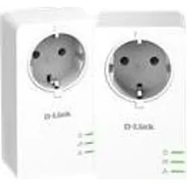 D-Link PowerLine AV2 DHP-P601AV 1000 Gigabit Passthrough Kit 1000Mbps (2 Adapter)